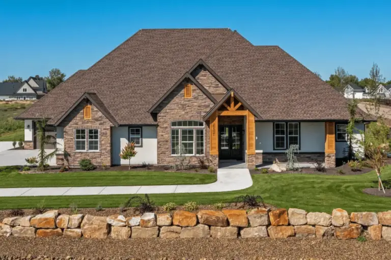 Luxury custom home by Pleasant View located at Bur Oak Place