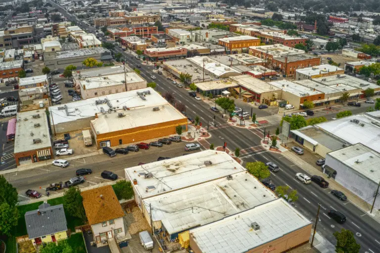 Aerial view of Nampa, Idaho