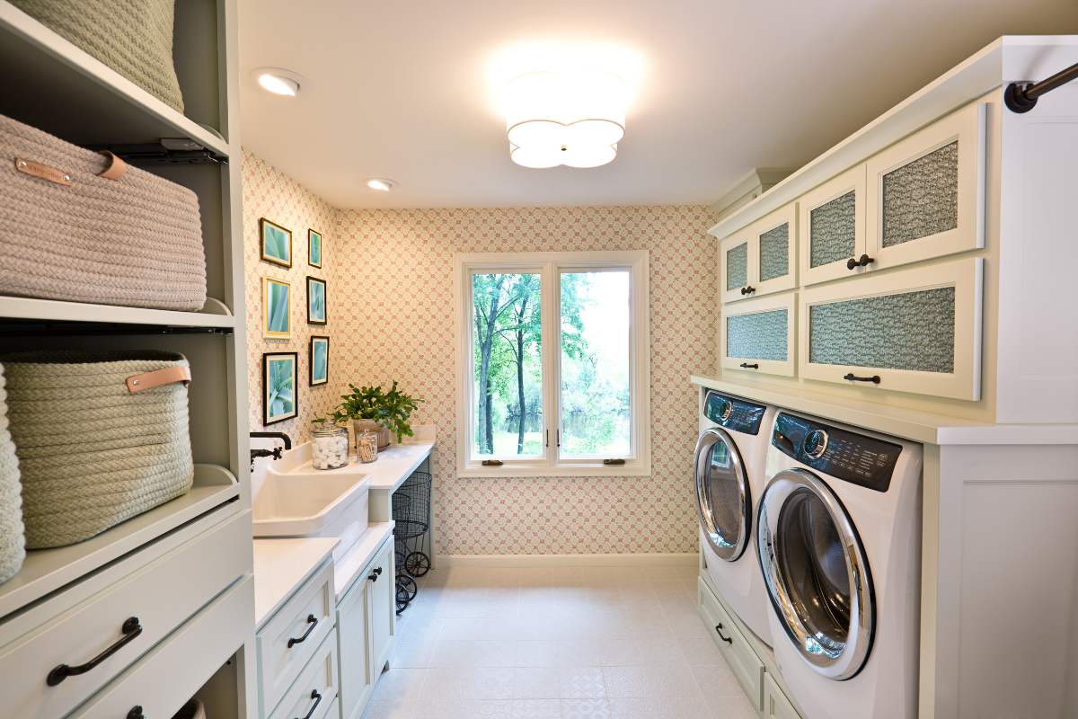 Luxury laundry room